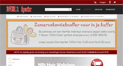 Desktop Screenshot of nr1hair.com
